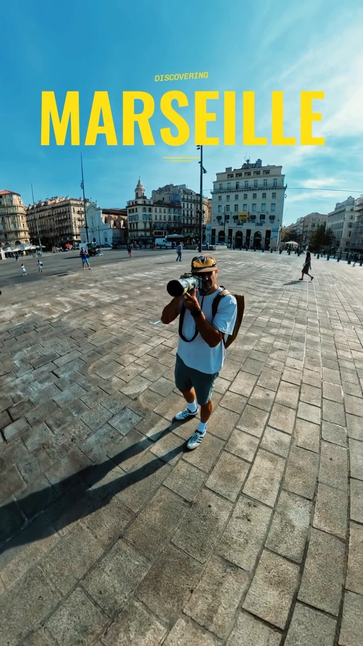 Paco fotografiando en Marsella, portada original del reel